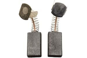 BRICOAMIGO - Escobillas de carbon compatible con VIRUTEX TM 33 L/TM 33 H/TM 33 - (6,6x12x21)