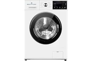 WESTPOINT 6 Kg Front Load Washing Machine, Inverter Motor, 5 STAR ESMA RATED, 1200 RPM, 16 Easy to Wash Program, LED Control Panel, 85x43x60cm (WxDxH), ARABIC LANGUAGE CONTROL PANEL WMZ-612A25.