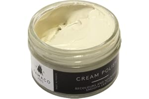 Famaco unisex-adult Cream Shoe Treatments and Polishes, Ivory (Neutral Polaire), 50.00 ml