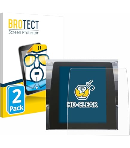 Protector De Pantalla Anti-Reflejos BROTECT Para Renault Scenic R-Link 2 8.7'' - Pack De 2 Unidades