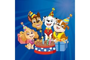 ‎BEENSMILE BeenSmile, Servietten, Servietten Geburtstag Kinder für Geburtstagsdeko, Tischdeko Geburtstag, Partyartikel, Partys, Feiern und Kindergeburtstage, 20 Sztuk, 33x33 Zm (Ladybug)