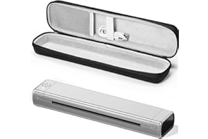 Phomemo M08F Portable Printer Bluetooth Mobile Inkless Printer Support A4 Size Compatible with Phone & Laptop for Business School, Office, Photo