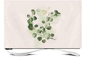 Cooalinar TV Abdeckung Staubschutzhülle,Schutzhülle für Fernseher,TV Bildschirm Staubschutzhülle,Drucken Hülles Bezug Für Fernsehen Schutzhülle,Universal,3D-Motive,für 24-65 Zoll Flachbildfernseher