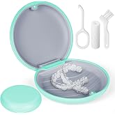 flintronic 1Pcs Dental Splint Box, Orthodontic Box, Storage Box, Case for Aligners and Dental Appliances, Sturdy and Easy to