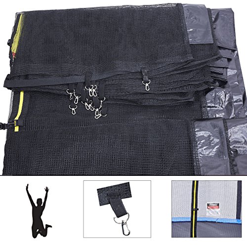 Terena® Trampolin 366 cm mit Netz Sicherheitsnetz Gartentrampolin für Kinder 12ft - 6