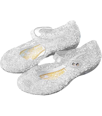Rubie's- Frozen 2 Scarpe Di Gelatina Ragazze, Beige, Taglia Unica, 300613OS - 7