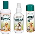BULLYPET Erina-EP Tick, Flea Control Shampoo, 200 ml & Erina Ep Powder and 150g & Fresh Coat, 200 Ml Combo of 3