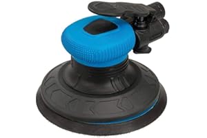 Silverline 466042 - Lijadora Orbital Neumática (150 mm)