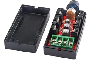 Aideepen DC Motor Drehzahlregler Schalter 12V 24V 48V 2000W MAX 9-50V 40A PWM HHO RC Controller Regler, Motor Drehzahlregler Schalter Signalgenerator