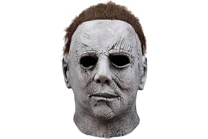 keland Michael Myers maska lateksowa z horroru, kostium Cosplay na karnawał i Halloween