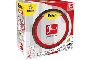 Zygomatic, Dobble Bundesliga, Familienspiel, Kartenspiel, 2-8 Spieler, Ab 6+ Jahren, 15 Minuten, Deutsch