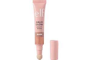 e.l.f. Halo Glow Blush Beauty Wand, Liquid Blush Wand For Radiant, Flushed Cheeks, Infused With Squalane, Vegan & Cruelty-free, Candlelit