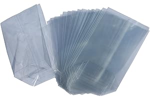 PGV Lot de 100 sachets à fond croisé OPP 95 x 160 mm