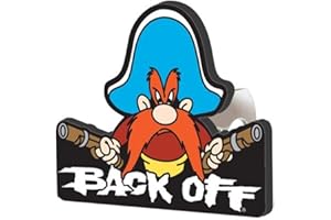 Plasticolor 002231R01 Yosemite Sam Back Off Kupplungsabdeckung, 3,2 cm