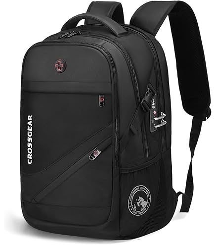 antitheft backpack for traveling Black / 15.6 Inch