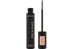 Catrice TUBING Stay In Place Volume Mascara Nr. 010 hållbar (11ml) | Kladdfri, Långvarig, Volymgivande, Förlängande, Omedelbart resultat, Lätt att ta bort, Mascara
