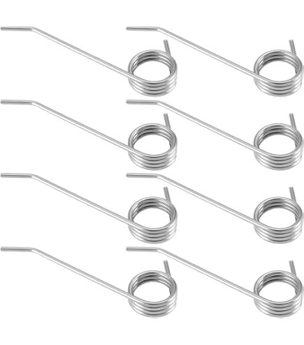 10 Ressorts En Acier Inox 304 Pour Scarificateur - Compatible Suffolk Punch, Qualcast, Diamètre Fil 1,2 Mm - Remplacement Facile
