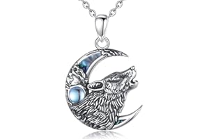 AEONSLOVE Collar Vikingo Plata de Ley 925 para Hombre Mujer, Colgante Árbol de la Vida Yggdrasil | Martillo de Thor | Runas Vikingas | Lobo Vikingo | Dragón, Joyas Nórdico