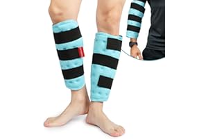 Comfytemp 2 Unità Impacchi di Ghiaccio Riutilizzabili per Polpacci, Ginocchia, Gambe, Braccia, Spalle, Collo e Gomiti, Impacchi Freddi e Caldi per Alleviare Dolori, Gonfiori e Tendiniti 30 x 30cm