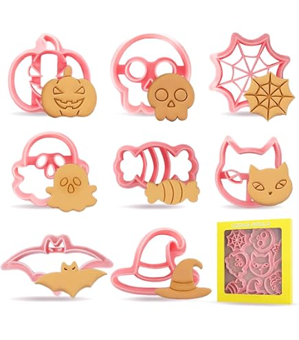 Halloween Keksausstecher, 10 Stück Halloween Deko  Produktbild-Vorschau 6