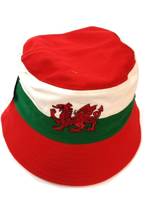 Wales Flag Embroidered Dragon Beach 