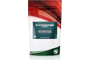 Nutriodol® High Strength D-Mannose Powder Supplement | 100g Pure D-Mannose with Free Scoop | Vegan Supplemen.