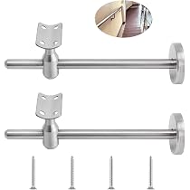 Set 4 Staffe Per Corrimano In Acciaio Inox 304 – Supporti Ispessiti A Testa Mobile, Fissaggio Per Scale E Ringhiere, Resistenti E Facili Da Montare