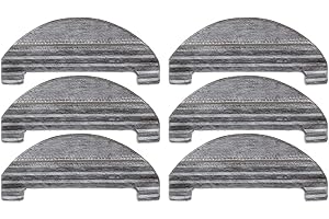 Donkivvy Lot de 6 chiffons de nettoyage de rechange pour aspirateur robot pour Ultenic pour T10