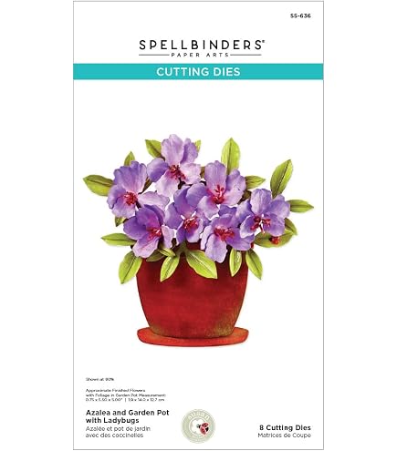 Spellbinders Fustelle Floreali Incise - The Garden Di Wendy Vecchi - ONE - 6