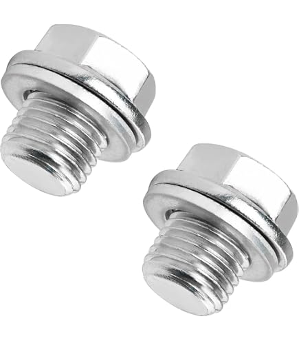 Votex - Magnetic Oil Drain Plug fits Kawasaki KFX700 (2004-2009) - Made in USA - Stainless Steel