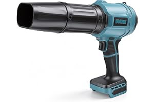 Batteridriven lövblåsare för Makita 18 V, turbofläkt, 50 000 RPM | 65 m/s, 1 000 g lufttryck, minifläkt, borstlös motor, turbofläkt, jetblåsare, för camping, rengöring (inget batteri)