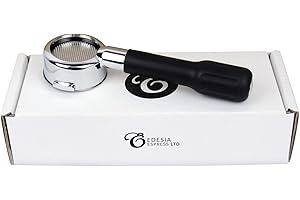 EDESIA ESPRESS Porte-filtre sans fond pour machine à expresso LELIT 57mm – filtre 14g