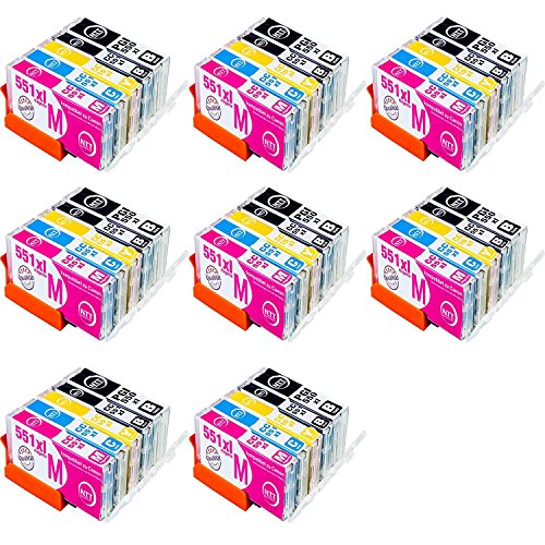 N.T.T.® SET 40 kompatible Druckerpatronen für Canon PGI-550 / CLI-551 XL