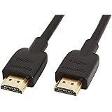 Amazon Basics High-Speed HDMI Cable, 3 Feet - Supports Ethernet, 3D, 4K video,Black