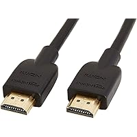 AmazonBasics High-Speed HDMI Cable, 3 Feet - Supports Ethernet, 3D, 4K video,Black