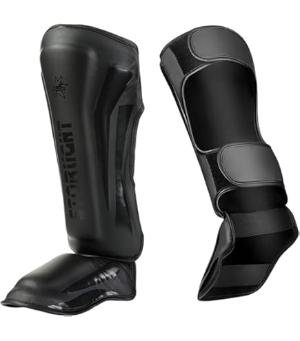 PROTÈGE-TIBIAS DE BOXE 500 ERGO GRIS