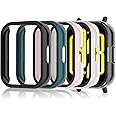Hianjoo Hülle Kompatibel mit Xiaomi Redmi Watch 5 Active, Rundum PC Schutzhülle und Displayschutz, Schutzfolie Kompatibel mit