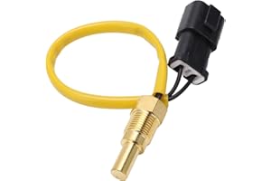 AMONIDA Sensore Temperatura, ABS e rame Sensore Temperatura Acqua Termostato Auto ad alte prestazioni per livellatrice