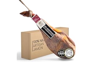 JAMONNATURAL Award-Winning Serrano Ham Leg | Whole Paleta Shoulder 4.5-5kg | Authentic Spanish Jamon | 100% Natural