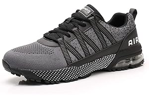 FRYSEN Uomo Donna Air Scarpe da Ginnastica Corsa Sportive Sneakers Running Interior Fitness Outdoor Sport Jogging Casual 34-46 EU