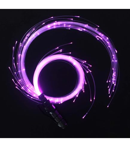 Lot De 4 Vases Lumineux à Fleurs Artificielles LED - Fibre Optique Couleur Aléatoire, Décoration D'ambiance Pour Table Ou Intérieur