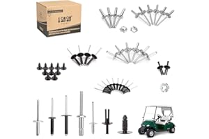 ‎10L0L 10L0L EZGO TXT Komplettes Karosserienieten-Hardware-Kit für Golfwagen EZGO TXT Gas & Elektrofahrzeuge (seit 1994)