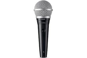 Shure PGA48 Niere Dynamisches Gesangsmikrofon mit XLR-zu-XLR-Kabel