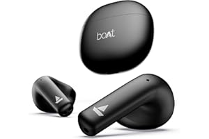 boAt Airdopes Atom 81 TWS Earbuds with Upto 50H Playtime, Quad Mics ENx™ Tech, 13MM Drivers,Super Low Latency(50ms), ASAP™ Ch
