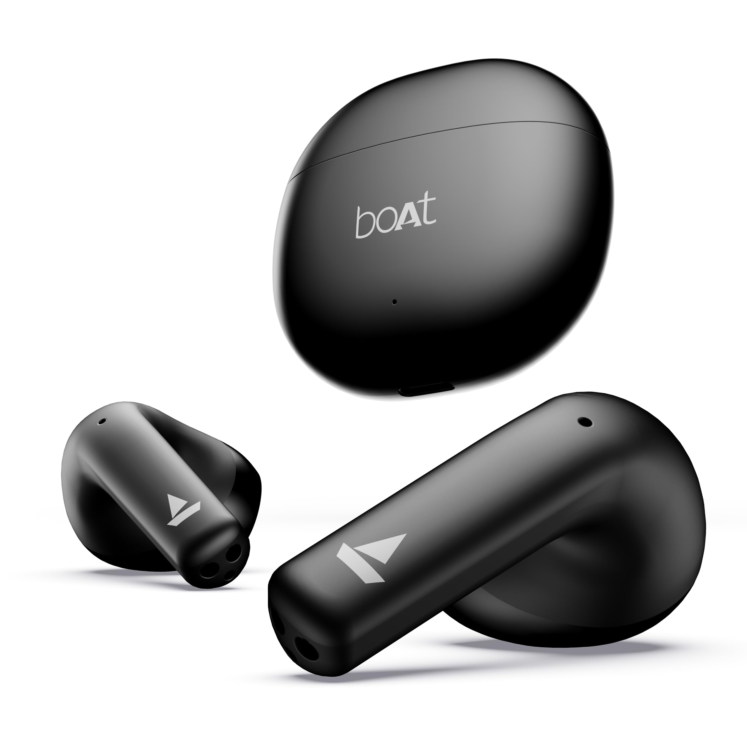 boAt Airdopes Atom 81 True Wireless Earbuds with Upto 50H Playtime, Quad Mics ENx™ Tech, 13MM Drivers,Super Low Latency(50ms)