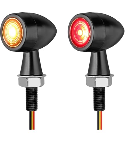 Fanale posteriore LED CUSTOM in metallo cromato OMOLOGATO - AMAS The Best