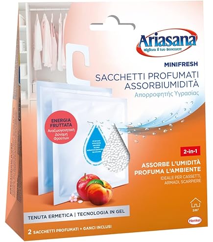 Ariasana Assorbiumidità Piccoli Spazi By Guzzini - Lavanda, 45g, Fino A 8 Settimane - Foto 5