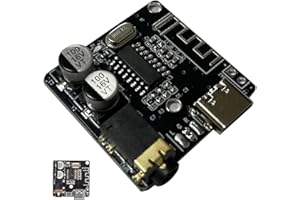 zalati Lot de 2 cartes de réception audio VHM-314 Bluetooth 5.0 MP3 sans perte, module de musique stéréo sans fil - Type-C