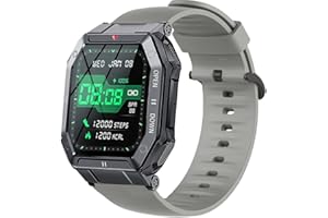 Blueshaweu Armband Kompatibel Für LEMFO K55 Smartwatch, Sport Silikon Classic Ersatz Uhrenarmband Für LEMFO K55 / EIGIIS K55 /LinsonK K55 Smartwatch