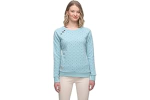 Ragwear DARIA Zig ZAG Pull pour femme Streetwear 100 % végétalien